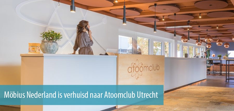M&ouml;bius Nederland is verhuisd naar Atoomclub Utrecht