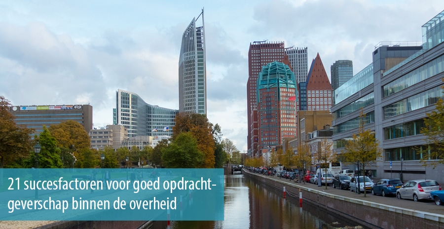 21 succesfactoren voor goed opdrachtgeverschap binnen de overheid