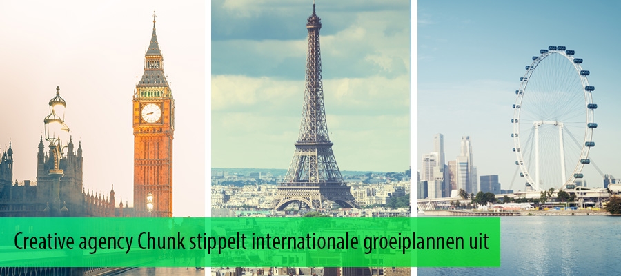 Creative agency Chunk stippelt internationale groeiplannen uit