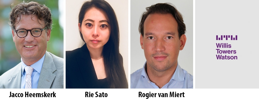 Jacco Heemskerk, Rie Sato en Rogier van Miert - Willis Towers Watson