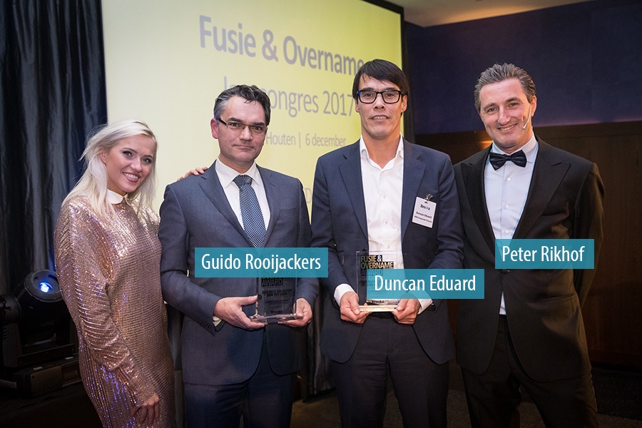 Duncan Eduard en Guido Rooijackers beste midmarket overnameadviseurs