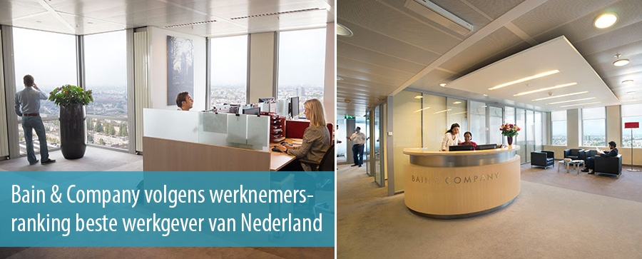 Bain & Company volgens werknemersranking beste werkgever van Nederland