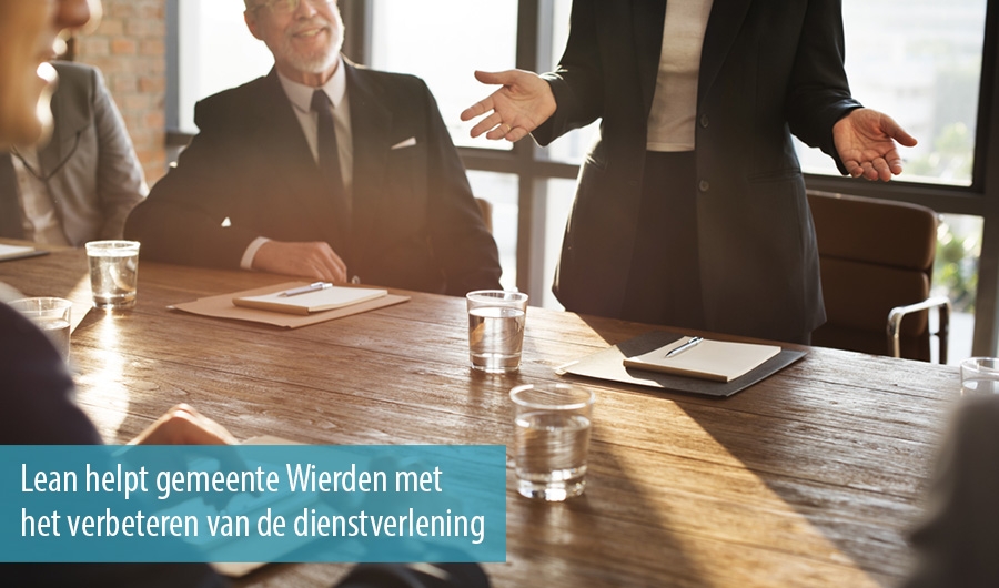 Lean helpt gemeente Wierden met  het verbeteren van de dienstverlening 