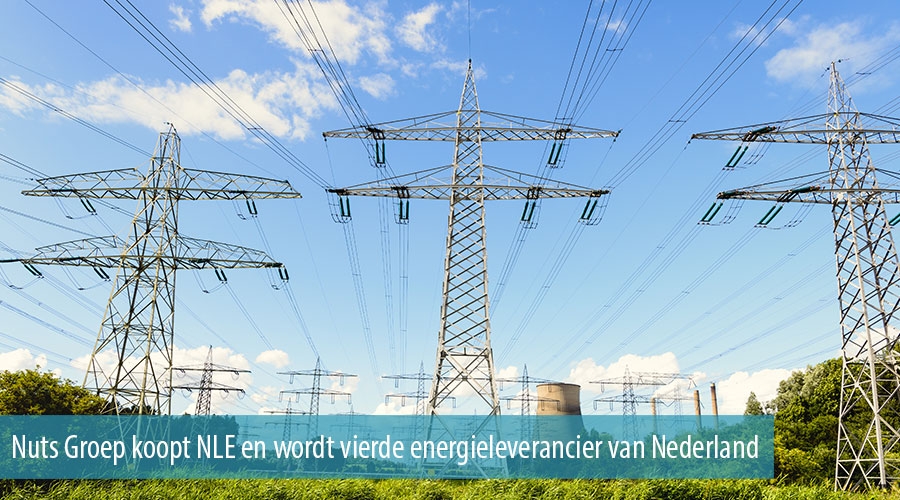 Nuts Groep koopt NLE en wordt vierde energieleverancier van Nederland