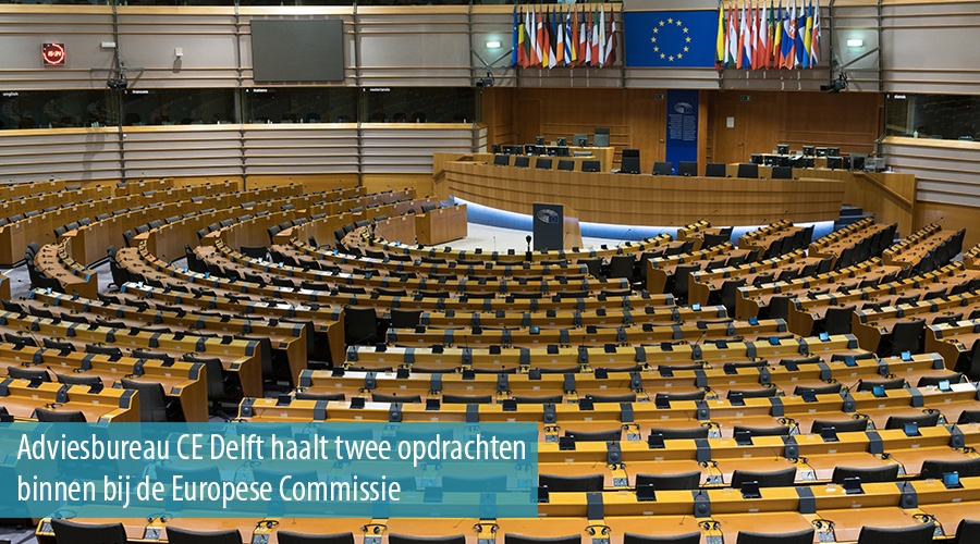 Adviesbureau CE Delft haalt twee opdrachten binnen bij de Europese Commissie