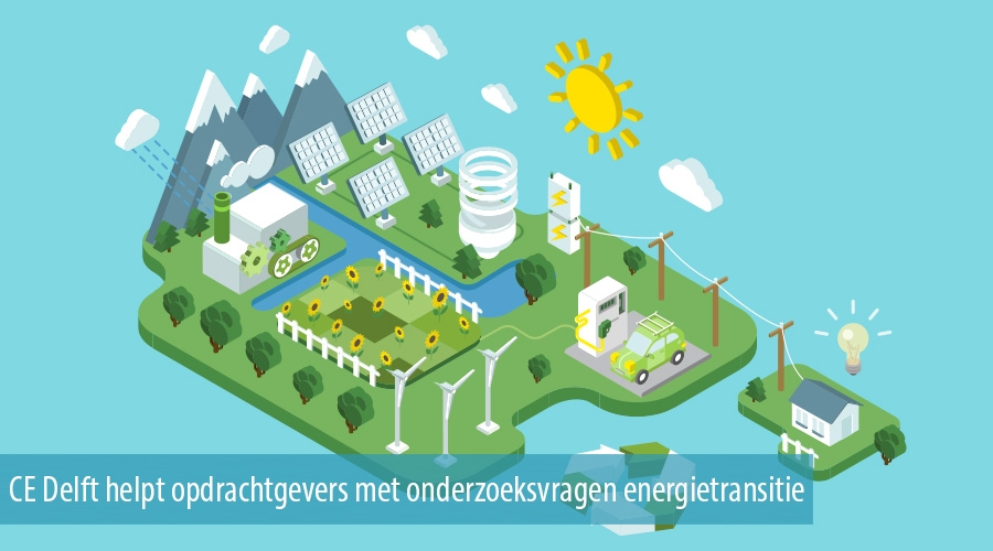 CE Delft helpt opdrachtgevers met onderzoeksvragen energietransitie