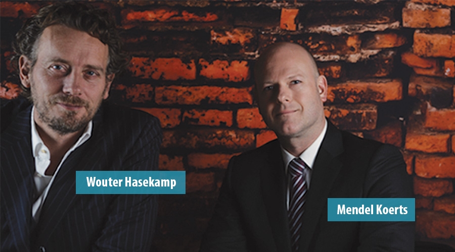 Wouter Hasekamp en Mendel Koerts Wouter Hasekamp en Mendel Koerts