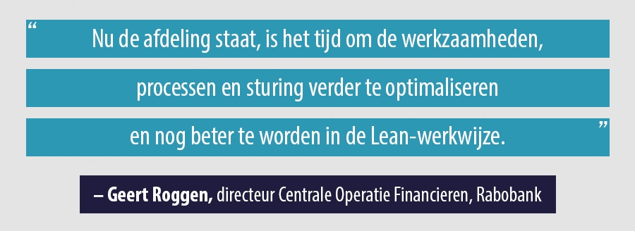 Quote Geert Roggen, directeur Centrale Operatie Financieren, Rabobank Quote Geert Roggen, directeur Centrale Operatie Financieren, Rabobank