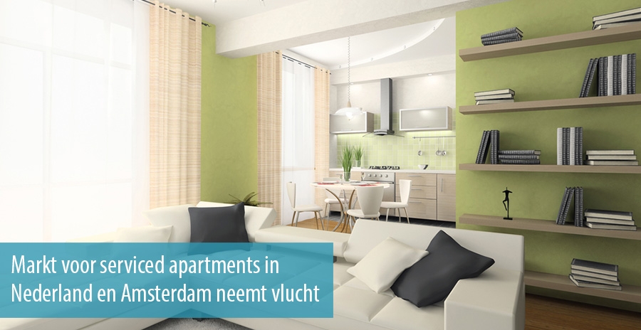 Markt voor serviced apartments in Nederland en Amsterdam neemt vlucht