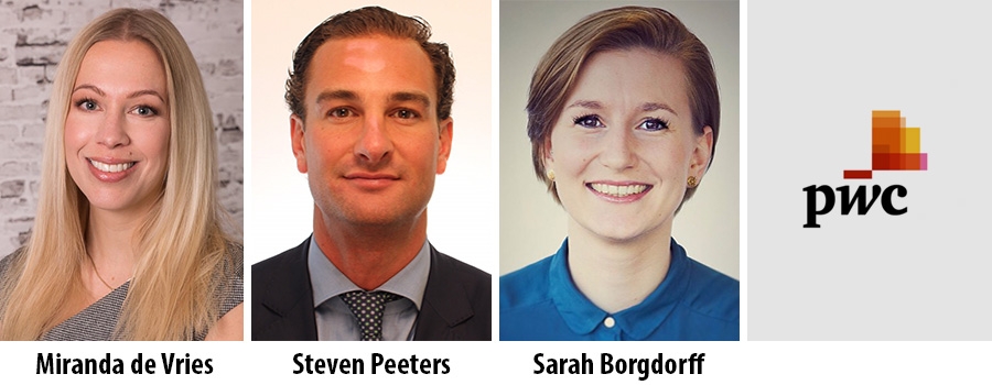 Miranda de Vries, Steven Peeters en Sarah Borgdorff - PWC