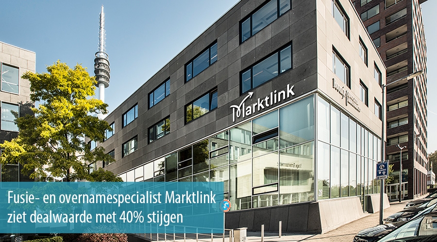 Fusie- en overnamespecialist Marktlink  ziet dealwaarde met 40% stijgen