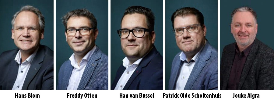 Hans Blom, Freddy Otten, Han van Bussel, Patrick Olde Scholtenhuis en Jouke Algra - yearn