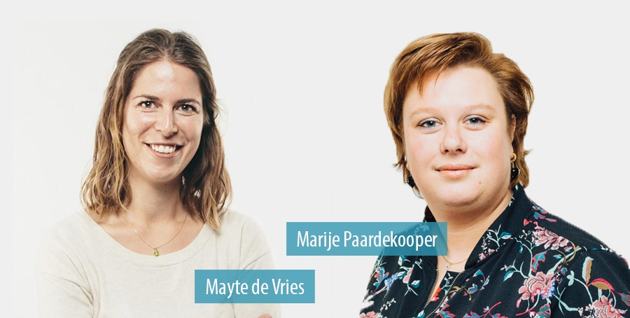 Mayte de Vries en Marije Paardekooper