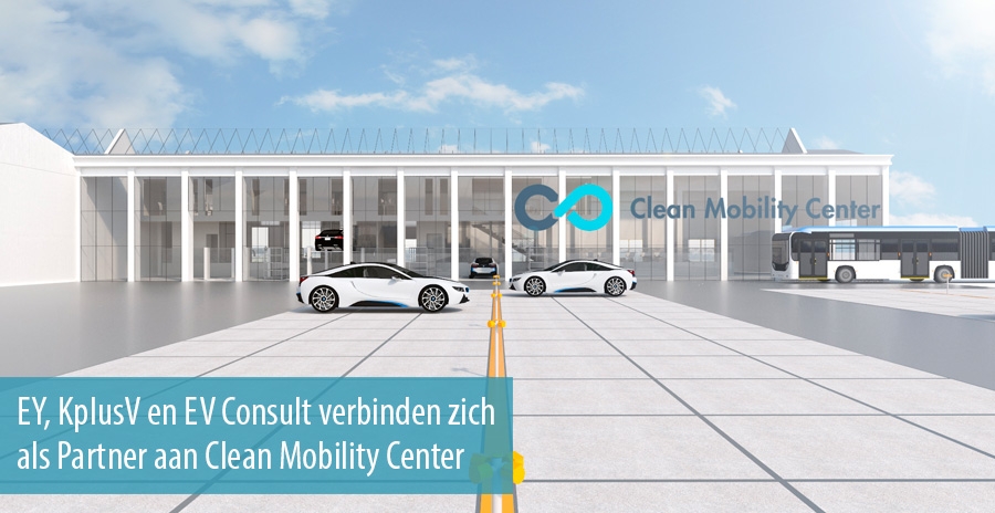 EY, KplusV en EV Consult verbinden zich als Partner aan Clean Mobility Center