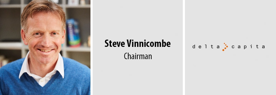 Steve Vinnicombe, Chairman bij Delta Capita