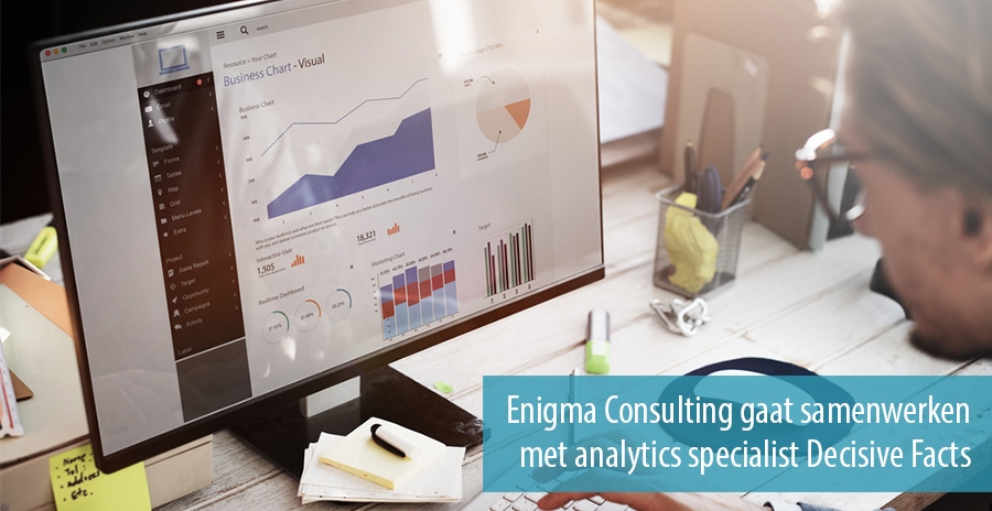 Enigma Consulting gaat samenwerken met analytics specialist Decisive Facts