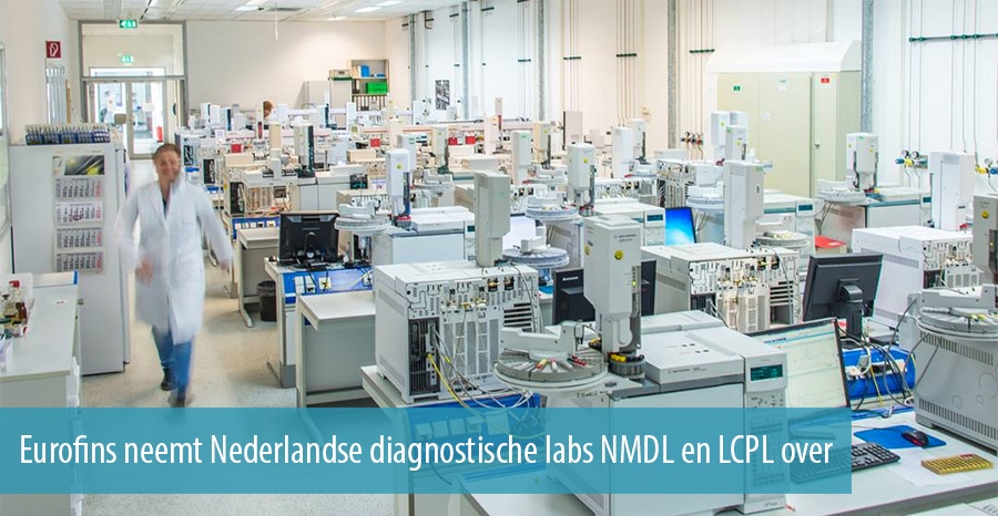 Eurofins neemt Nederlandse diagnostische labs NMDL en LCPL over