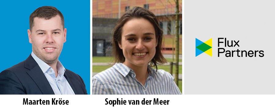 Maarten Kr&ouml;se en Sophie van der Meer - Flux Partners