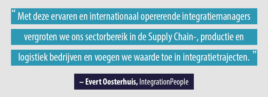 Quote Evert Oosterhuis, IntegrationPeople Quote Evert Oosterhuis, IntegrationPeople