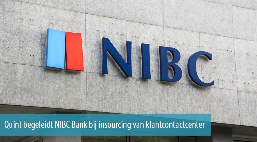 Quint begeleidt NIBC Bank bij insourcing van klantcontactcenter