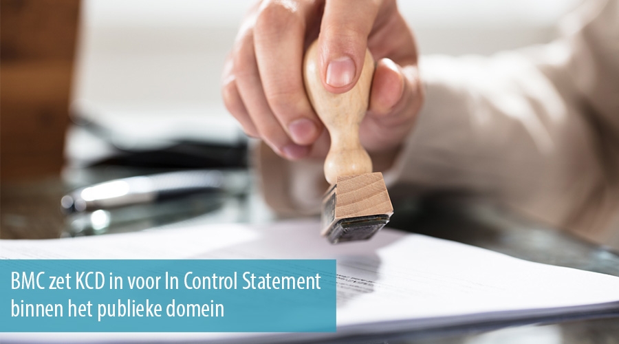 BMC zet KCD in voor In Control Statement binnen het publieke domein