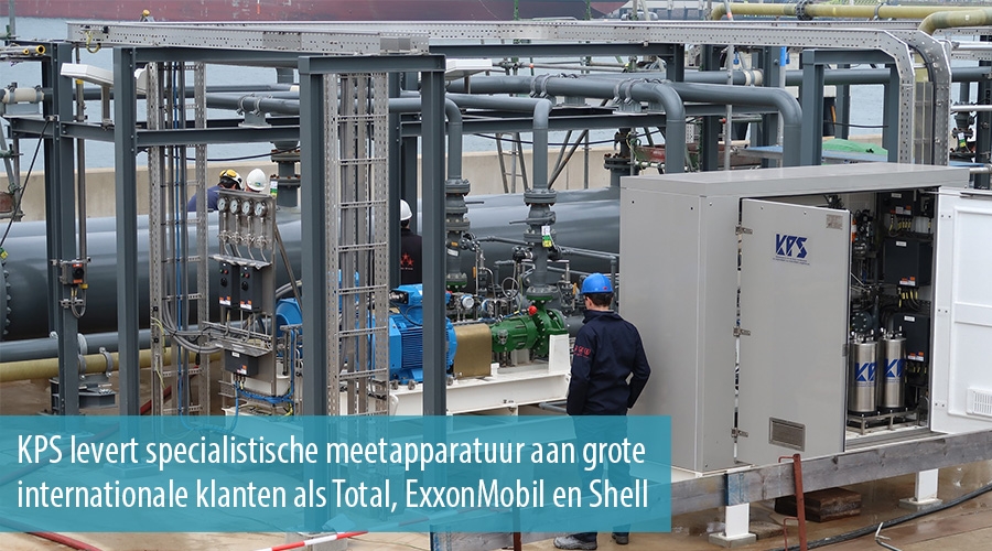 KPS levert specialistische meetapparatuur aan grote internationale klanten als Total, ExxonMobil en Shell 