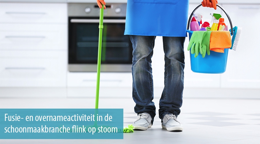 Fusie- en overnameactiviteit in de schoonmaakbranche flink op stoom