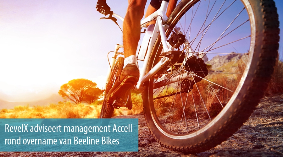 RevelX adviseert management Accell rond overname van Beeline Bikes RevelX adviseert management Accell rond overname van Beeline Bikes