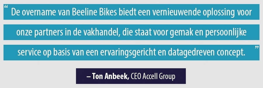 Quote Ton Anbeek, CEO Acell Group Quote Ton Anbeek, CEO Acell Group