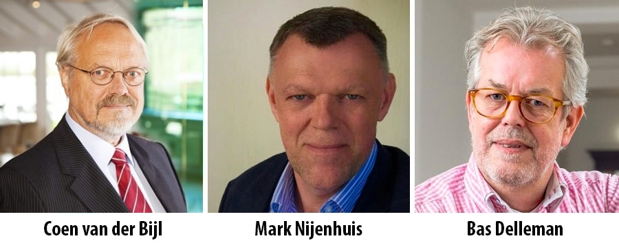 Coen van der Bijl, Mark Nijenhuis en Bas Delleman
