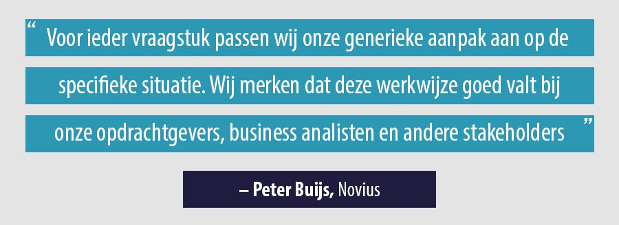 Quote Peter Buijs, Novius