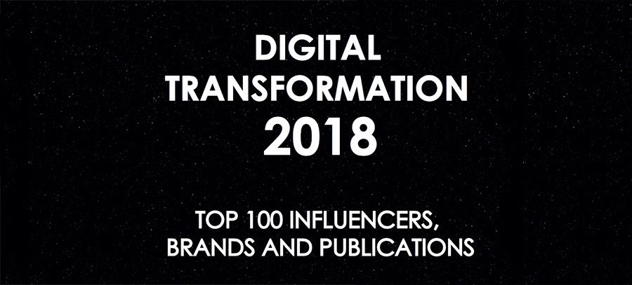 Top 100 influencers in digital transformation