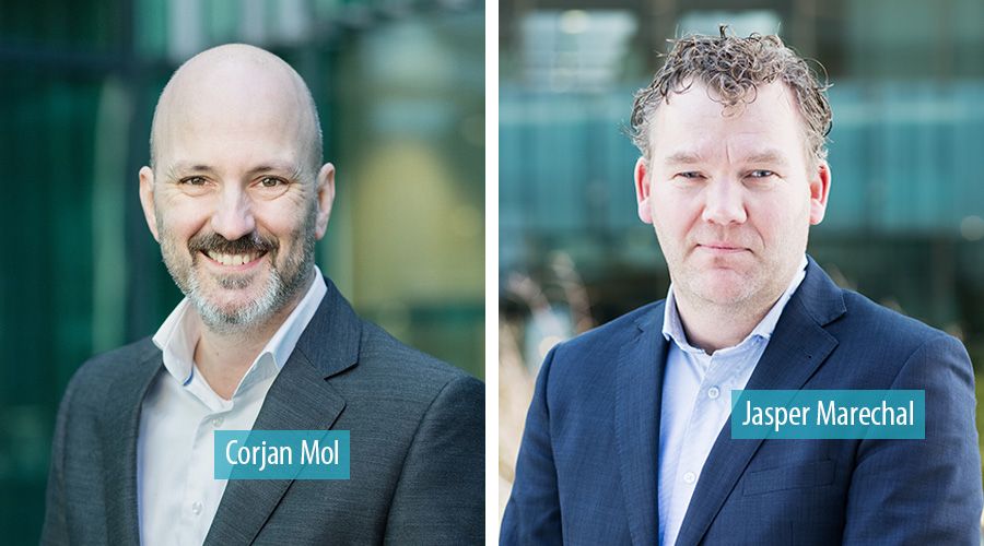 Corjan Mol, Managing Partner, en Jasper Marechal, Managing Director