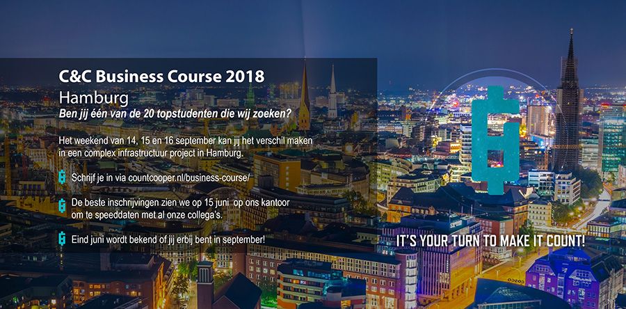 Count & Cooper neemt studenten mee naar Hamburg voor Business Course Count & Cooper neemt studenten mee naar Hamburg voor Business Course
