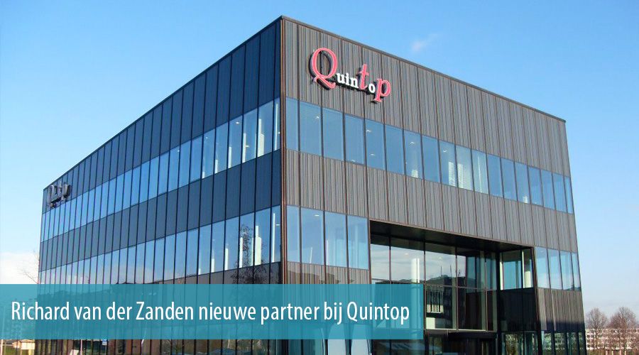 Richard van der Zanden nieuwe partner bij Quintop