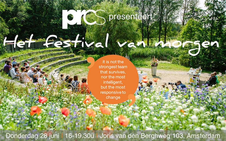 Initiatiefnemer PRCS over het 'Festival van morgen'