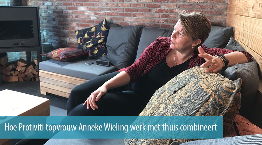 Hoe Protiviti topvrouw Anneke Wieling werk met thuis combineert
