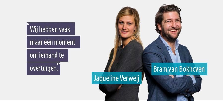 Baker Tilly Berk recruiters Bram van Bokhoven en Jaqueline Verweij