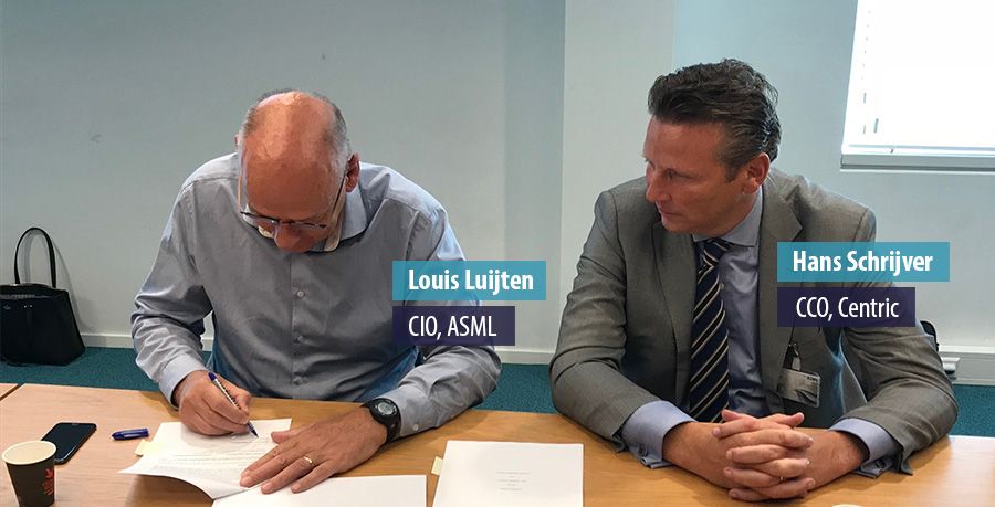 Louis Luijten en Hans Schrijver Louis Luijten en Hans Schrijver
