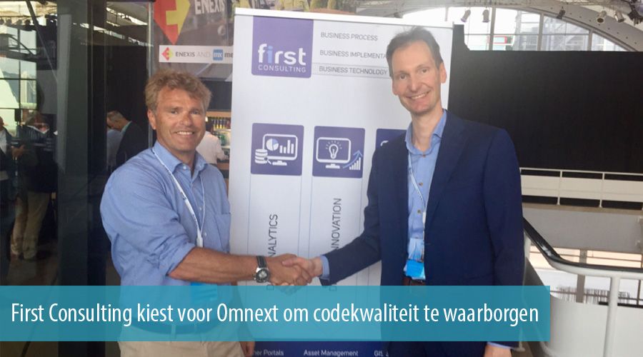 First Consulting kiest voor Omnext om codekwaliteit te waarborgen First Consulting kiest voor Omnext om codekwaliteit te waarborgen
