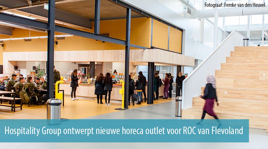 Hospitality Group ontwerpt nieuwe horeca outlet voor ROC van Flevoland