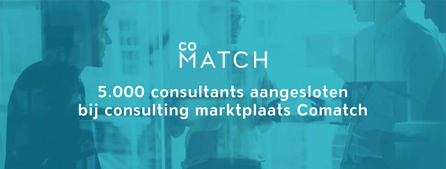 5.000 consultants aangesloten bij consulting marktplaats Comatch