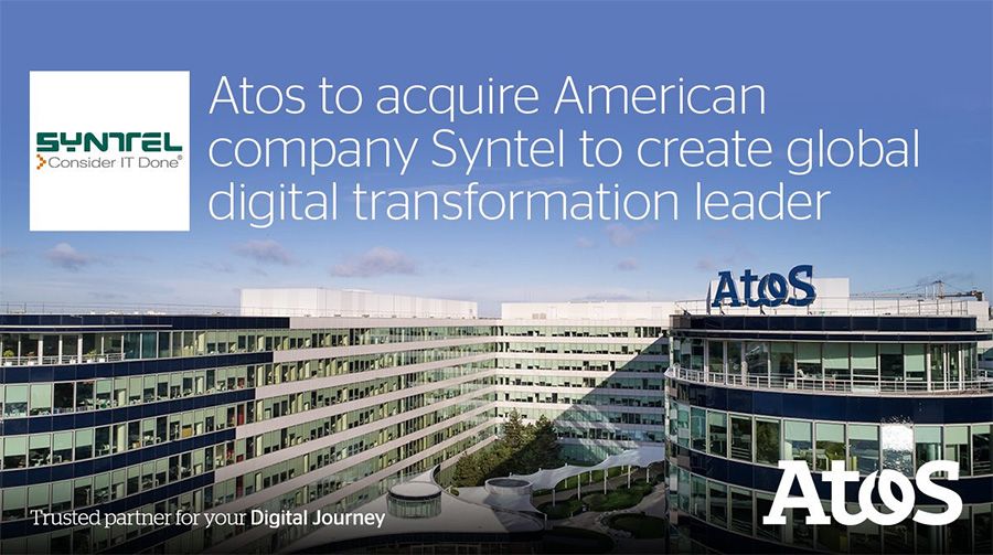 Atos neemt Amerikaanse IT-dienstverlener Syntel over voor 3,4 miljard