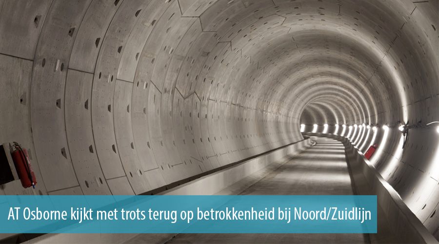AT Osborne kijkt met trots terug op betrokkenheid bij Noord/Zuidlijn