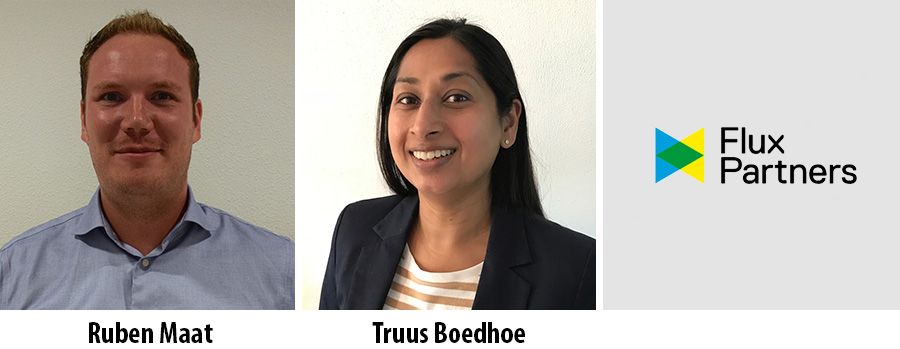 Ruben Maat en Truus Boedhoe gestart bij Flux Partners