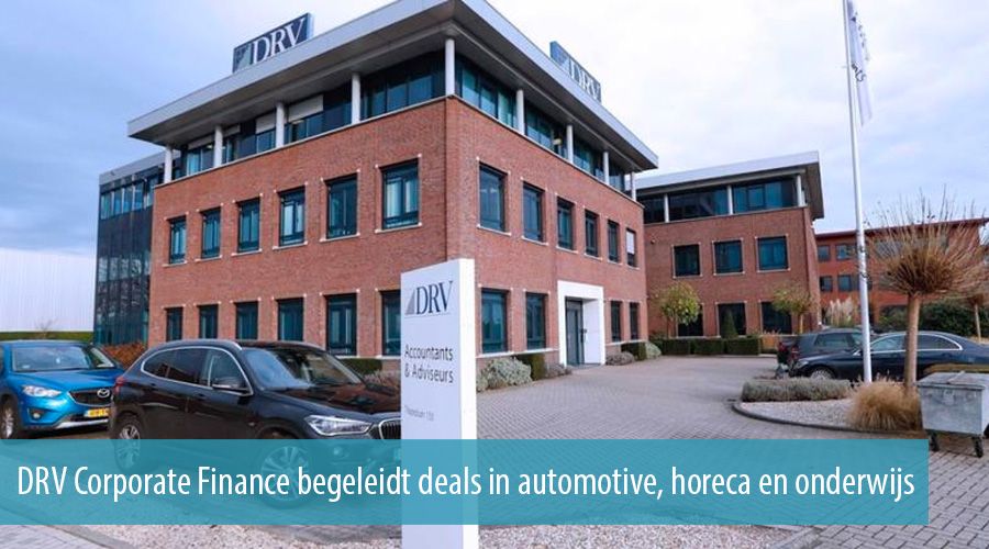 DRV Corporate Finance begeleidt deals in automotive, horeca en onderwijs DRV Corporate Finance begeleidt deals in automotive, horeca en onderwijs