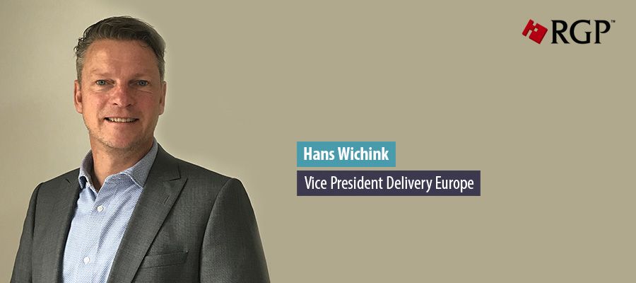 Hans WIchink benoemd tot VP Delivery Europe bij RGP