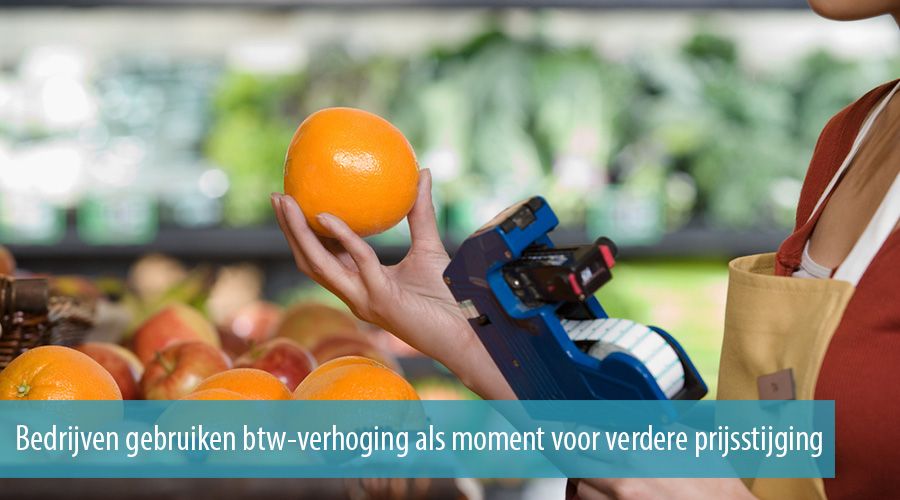 Bedrijven gebruiken btw-verhoging als moment voor verdere prijsstijging