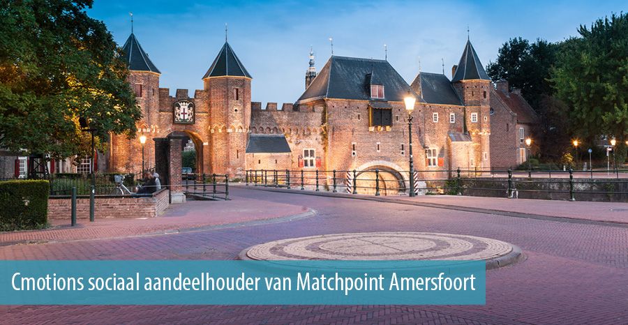 Cmotions sociaal aandeelhouder van Matchpoint Amersfoort