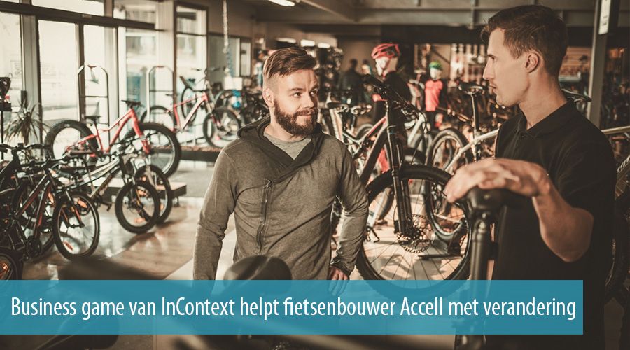 Business game van InContext helpt fietsenbouwer Accell met verandering Business game van InContext helpt fietsenbouwer Accell met verandering